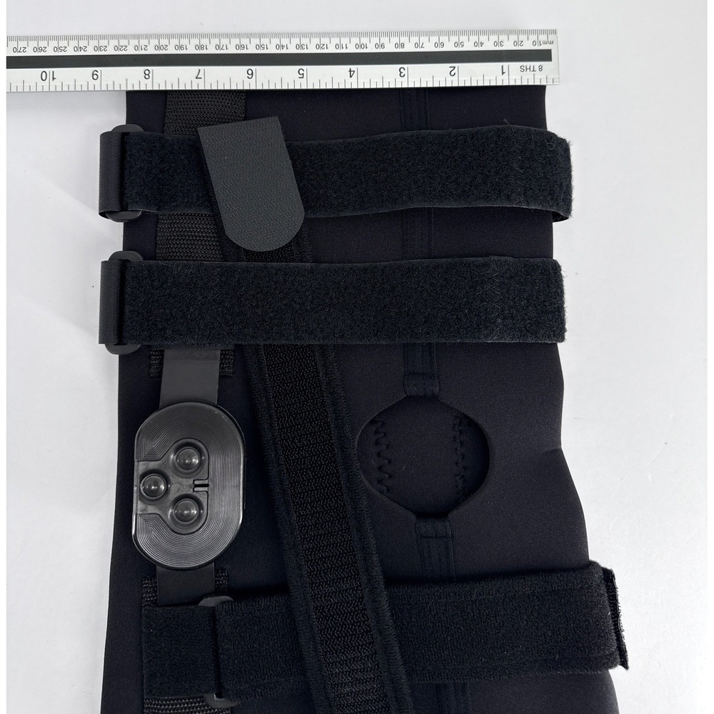 Bell-Horn Range of Motion Knee Brace 3XL Black Hinged Adjustable 99443XXXL L1833 - Picture 10 of 11